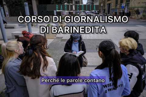 Barinedita, Corso di giornalismo d'inverno: si parte il 6 febbraio